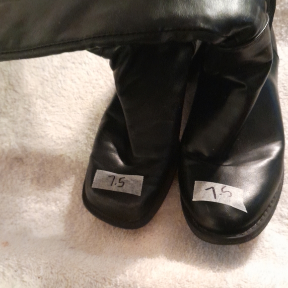 Rampage women's black boots size 7 and 1/2 - Picture 2 of 6